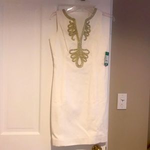 Lilly Pulitzer resort white Janice shift NWT